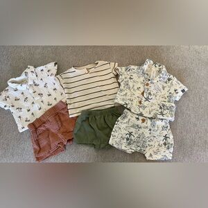0-3 month baby boy set bundle
